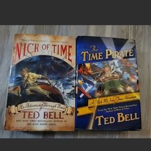 Nick Mciver Adventures Nick of Time & The Time Pirate by Ted Bell‎ Hardco…